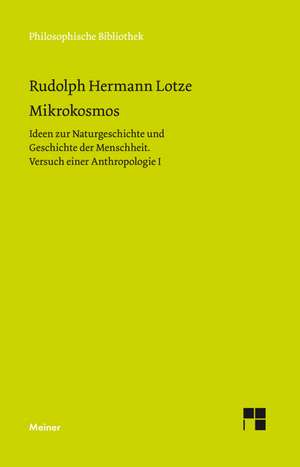 Mikrokosmos de Rudolph Hermann Lotze