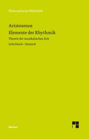 Elemente der Rhythmik de Aristoxenos