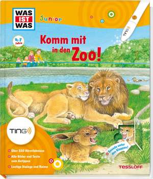 Komm mit in den Zoo! Ting-Edition was ist was Junior de Sabine Schuck