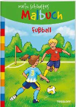 Mein schönstes Malbuch. Fußball de Corina Beurenmeister