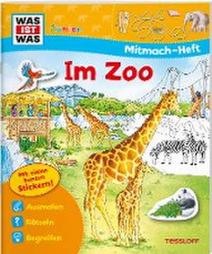 WAS IST WAS Junior Mitmach-Heft Zoo de Tatjana Marti