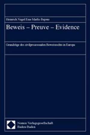 Beweis - Preuve - Evidence de Heinrich Nagel