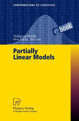 Partially Linear Models de Wolfgang Härdle