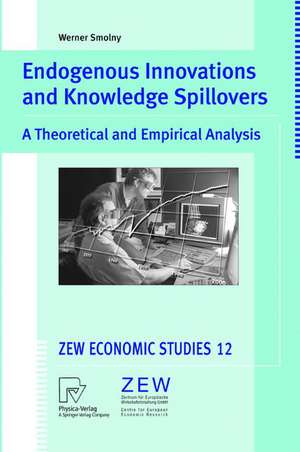 Endogenous Innovations and Knowledge Spillovers: A Theoretical and Empirical Analysis de Werner Smolny