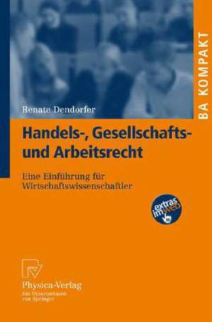 Handels-, Gesellschafts- Und Arbeitsrecht