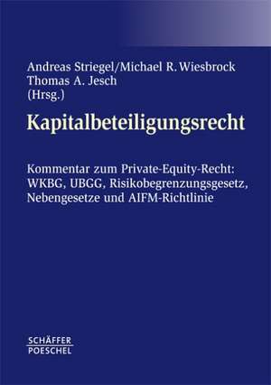 Kapitalbeteiligungsrecht de Andreas Striegel