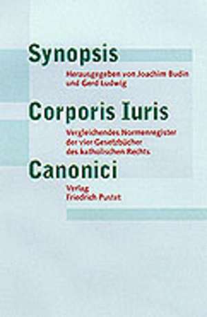 Synopsis Corporis Iuris Canonici de Joachim Budin