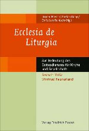 Ecclesia de Liturgia de Jürgen Bärsch