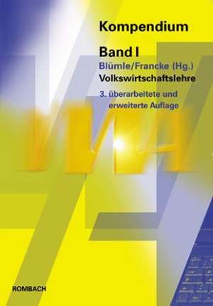 VWA-Kompendium 1. Volkswirtschaftslehre de Gerold Blümle