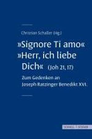 "Signore, ti amo" "Herr, ich liebe Dich" (Joh 21, 17) de Christian Schaller