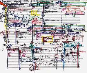 Skizzenmappe de Krzysztof Penderecki