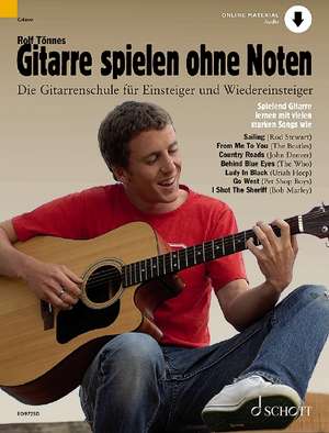 Gitarre spielen ohne Noten de Rolf Tönnes