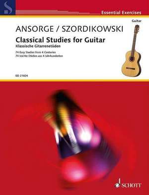 Klassische Gitarrenetüden de Bruno Szordikowski