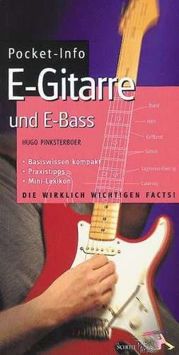 Pocket-Info E-Gitarre und E-Bass de Hugo Pinksterboer