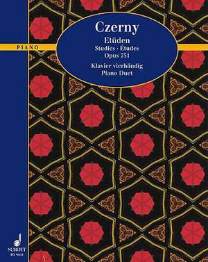 Etudes Op. 751: Training, Tips & Tricks for Advanced Drummers de Carl Czerny