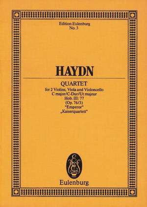 Streichquartett C-Dur, "Kaiserquartett" de Joseph Haydn