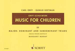 Music for Children de Carl Orff