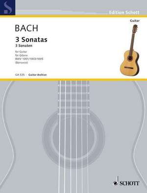 3 Sonatas de Johann Sebastian Bach