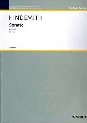 Sonate in C. Harfe de Paul Hindemith