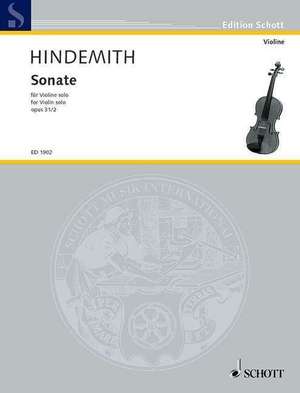 Sonate de Paul Hindemith