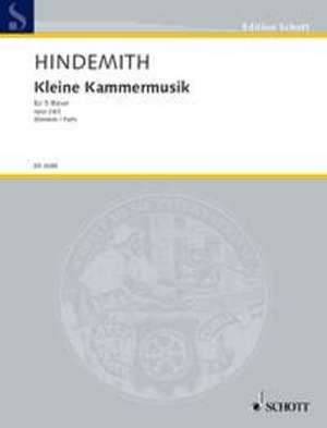 Kleine Kammermusik de Paul Hindemith