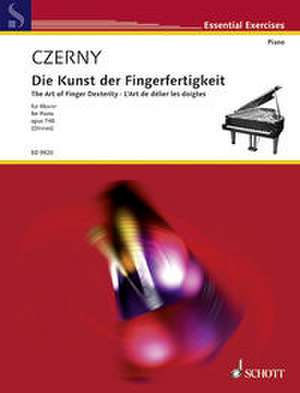 Kunst der Fingerfertigkeit de Carl Czerny