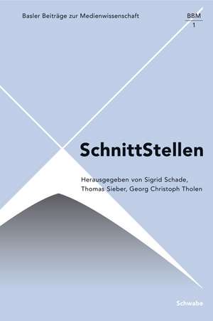 SchnittStellen de Georg Christoph Tholen