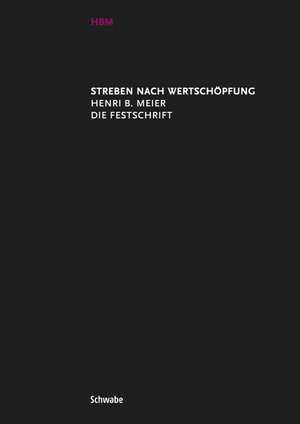 Streben nach Wertschöpfung de Heinz Riesenhuber