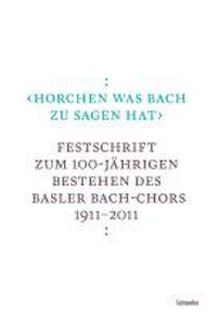 "horchen was Bach zu sagen hat" de Florian Suter