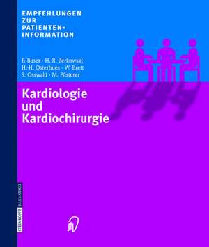 Kardiologie und Kardiochirurgie de P. Buser