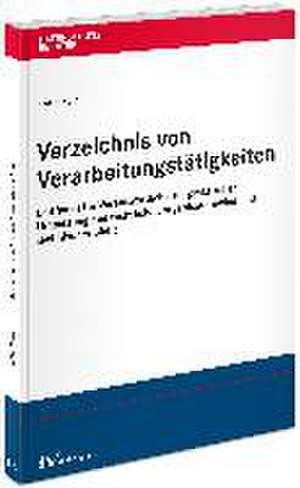 Verzeichnis von Verarbeitungstätigkeiten de Heiko Roth