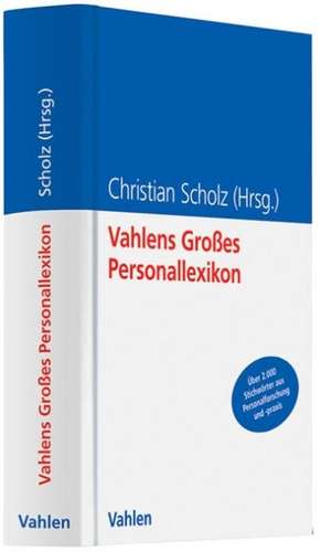 Vahlens Großes Personallexikon de Christian Scholz