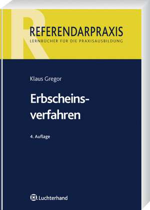 Erbscheinsverfahren de Klaus Gregor