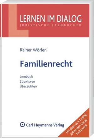 Familienrecht de Rainer Wörlen