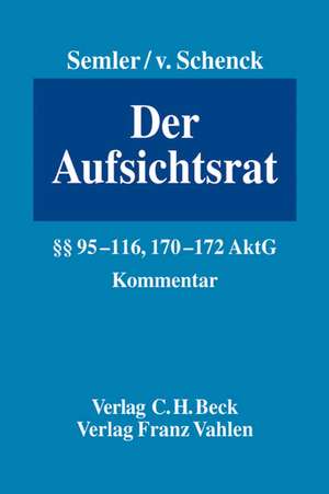 Der Aufsichtsrat de Kersten von Schenck