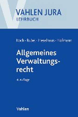 Allgemeines Verwaltungsrecht de Hans-Joachim Koch