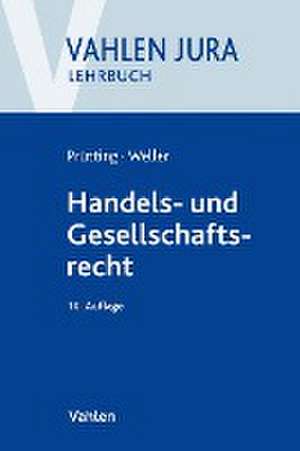 Handels- und Gesellschaftsrecht de Günter H. Roth