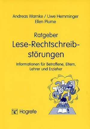 Ratgeber Lese-Rechtschreibstörung de Andreas Warnke