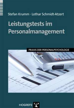 Leistungstests im Personalmanagement de Stefan Krumm