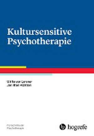 Kultursensitive Psychotherapie de Ulrike von Lersner