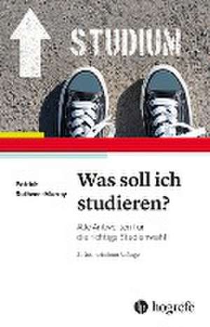 Was soll ich studieren? de Patrick Ruthven-Murray