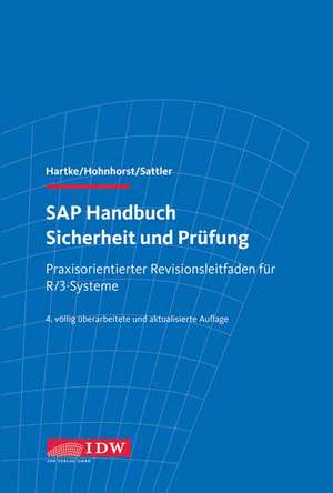 SAP Handbuch Sicherheit und Prüfung de Lars Hartke