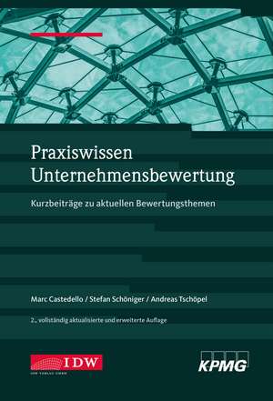 Praxiswissen Unternehmensbewertung, 2. Aufl. de Marc Castedello