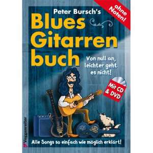 PB's Bluesgitarrenbuch (CD+DVD) de Peter Bursch