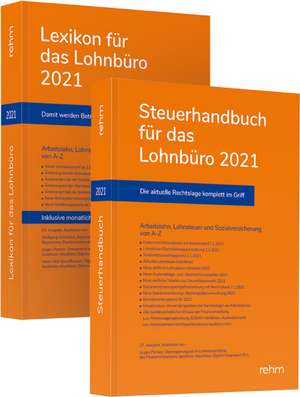 Buchpaket Lexikon für das Lohnbüro und Steuerhandbuch 2021 de Wolfgang Schönfeld