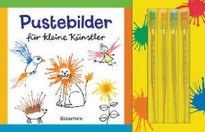 Pustebilder für kleine Künstler-Set. Mit 4 Kleckspipetten de Norbert Pautner