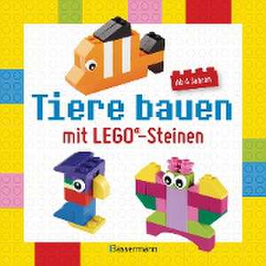 Tiere bauen mit LEGO®-Steinen für Kinder ab 4 Jahren de Donna Gregory