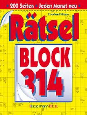 Rätselblock 314 (5 Exemplare à 2,99 EUR) de Eberhard Krüger