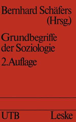 Grundbegriffe der Soziologie de Bernhard Schäfers