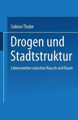 Drogen und Stadtstruktur: Lebenswelten zwischen Rausch und Raum de Sabine Thabe